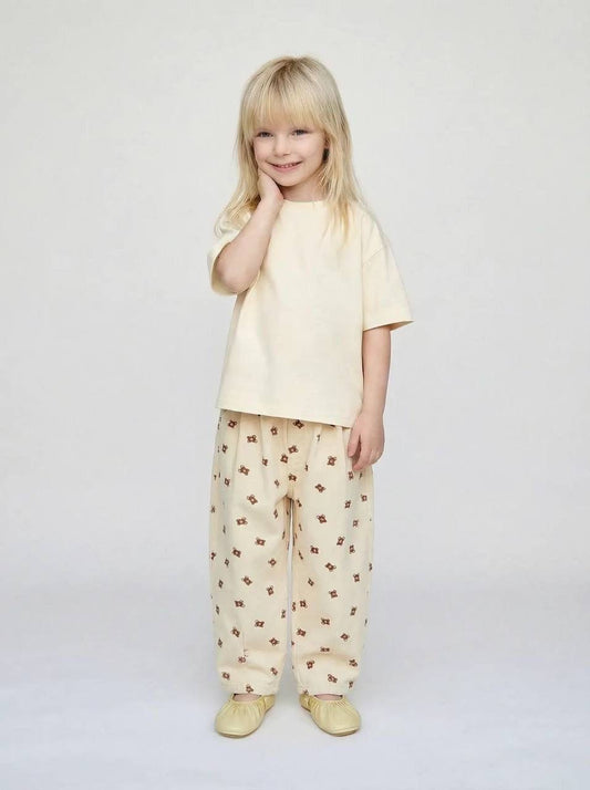Çocuk ayıcık Unisex Baloon pantolon