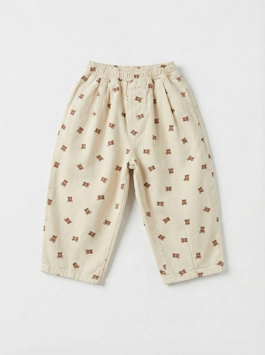 Çocuk ayıcık Unisex Baloon pantolon