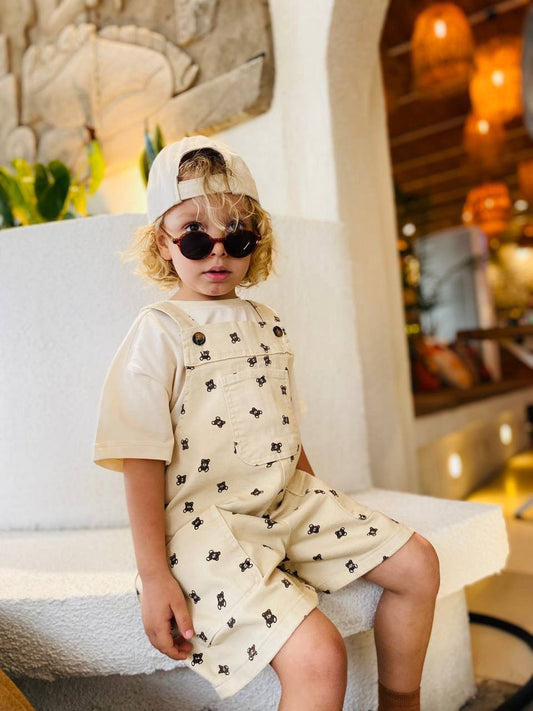 ÇOCUK UNISEX LA’CİEL PARİS DENIM OVERSIZE SALOPET