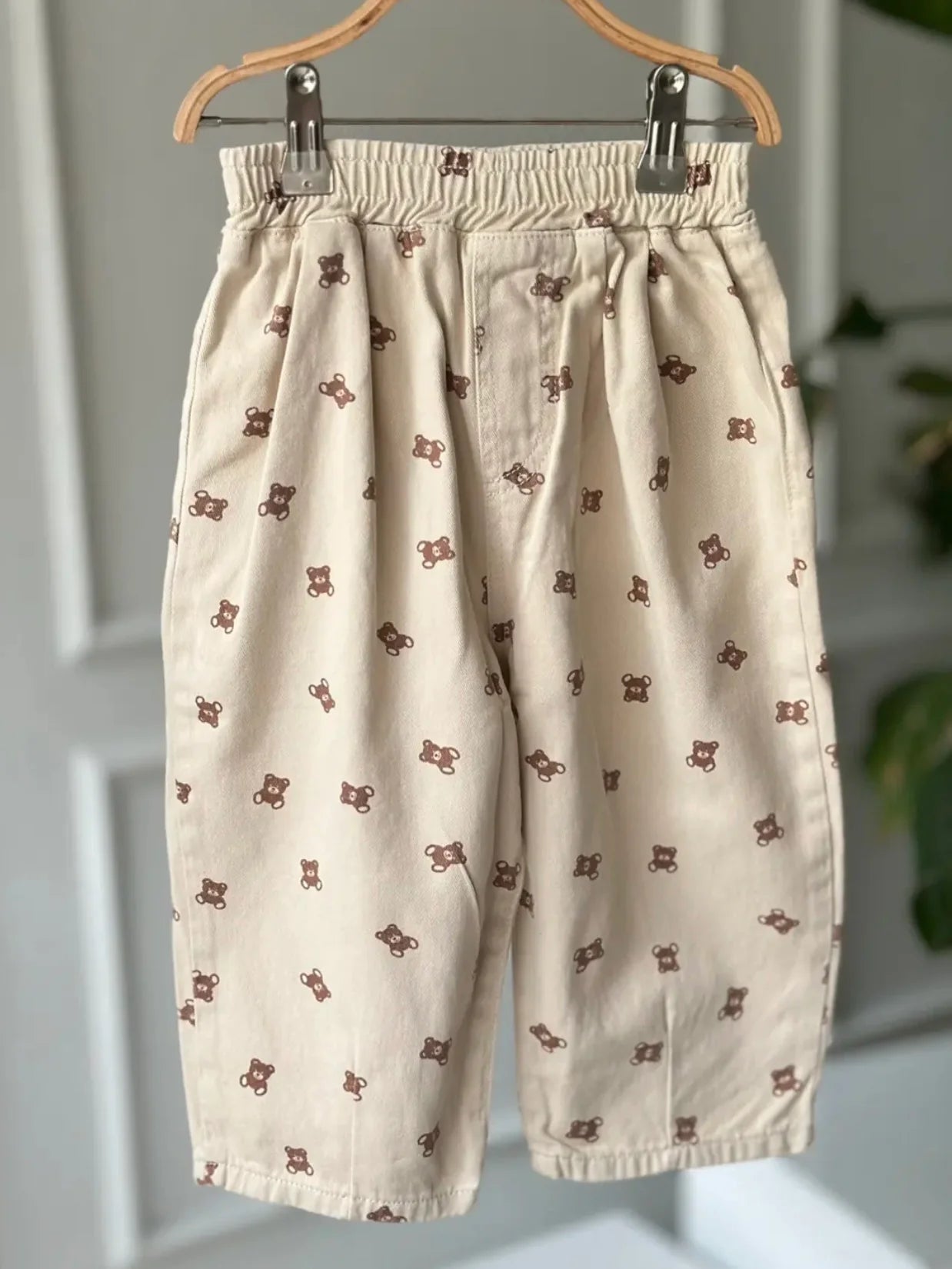 Çocuk ayıcık Unisex Baloon pantolon
